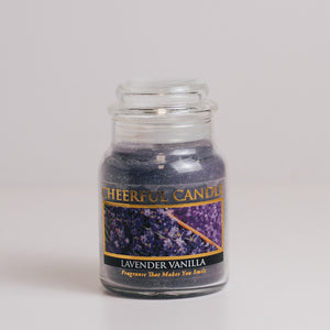 Lavender Vanilla - 6 oz Cheerful Candle