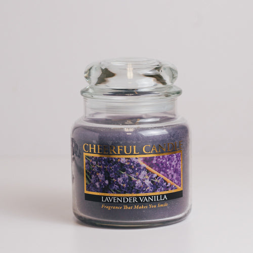 Lavender Vanilla - 16 oz Cheerful Candle