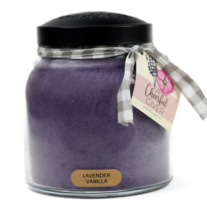 Lavender Vanilla - 34 oz Papa Candle