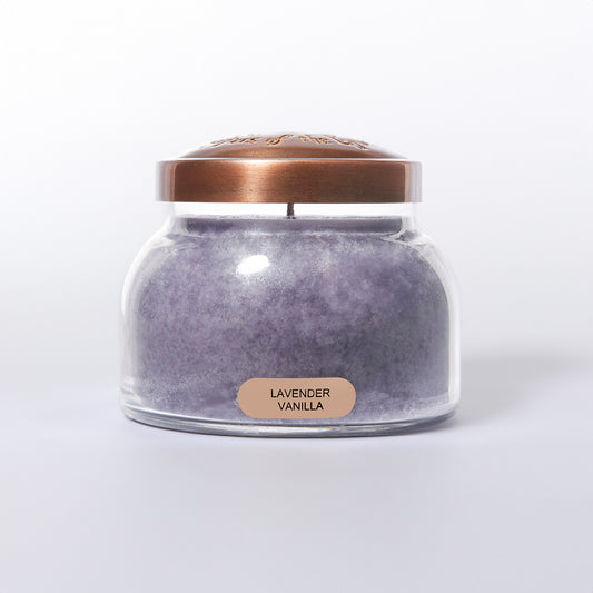 Lavender Vanilla Scented Candle - 22 oz, Double Wick, Mama Jar