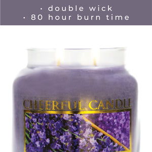 Lavender Vanilla - 16 oz Cheerful Candle