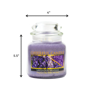 Lavender Vanilla - 16 oz Cheerful Candle