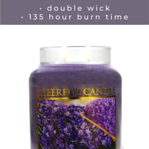 Lavender Vanilla - 24 oz Cheerful Candle