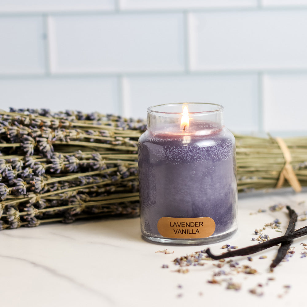 Lavender Vanilla - 6 oz Baby Candle