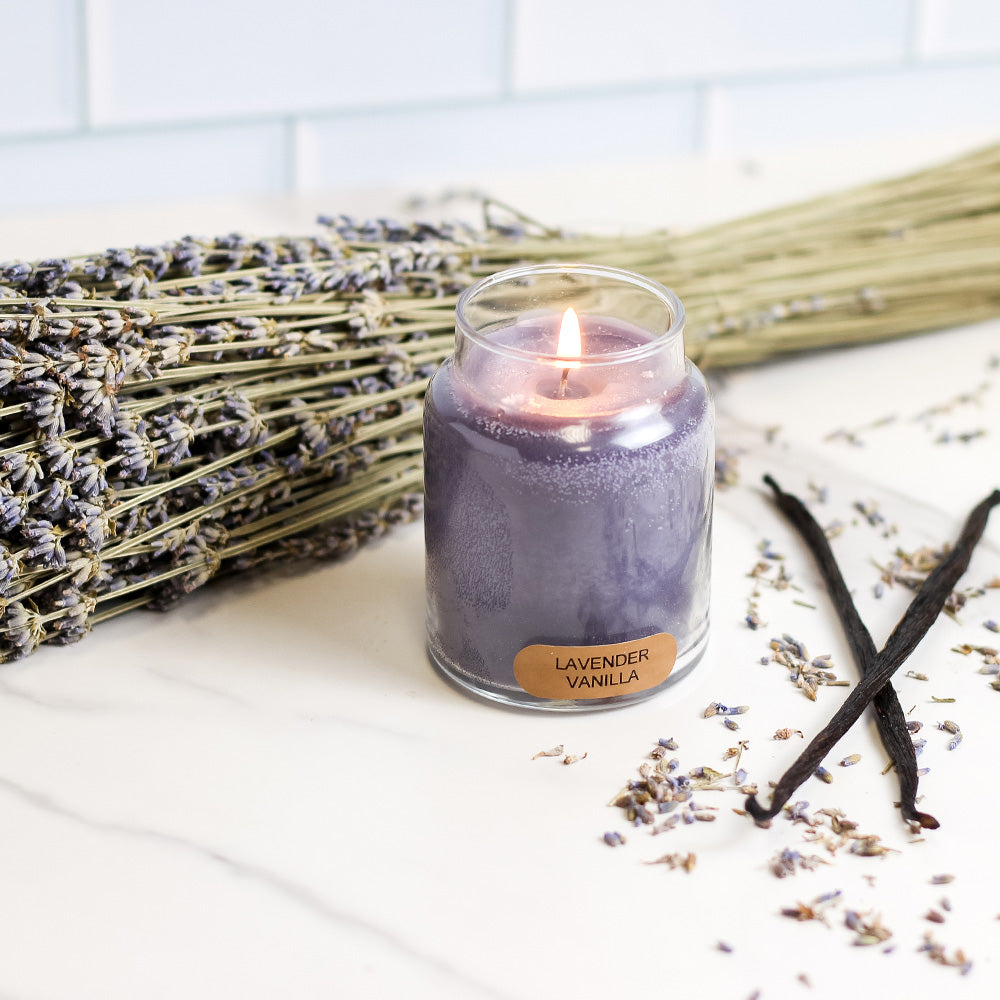 Lavender Vanilla - 6 oz Baby Candle