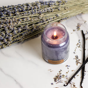 Lavender Vanilla - 6 oz Baby Candle