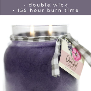 Lavender Vanilla - 34 oz Papa Candle