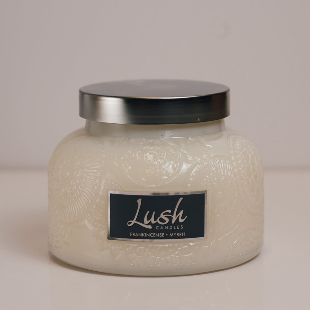 Frankincense Myrrh - Lush Candle