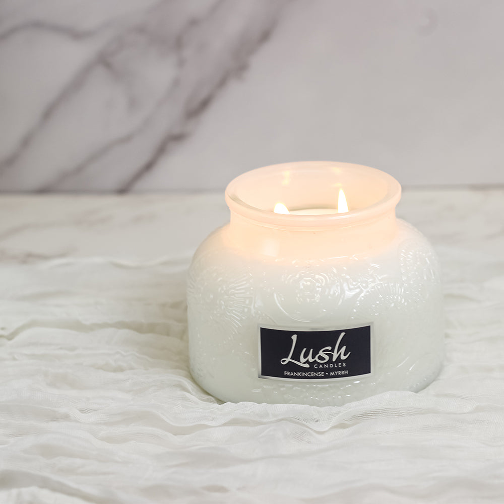 Frankincense Myrrh - Lush Candle