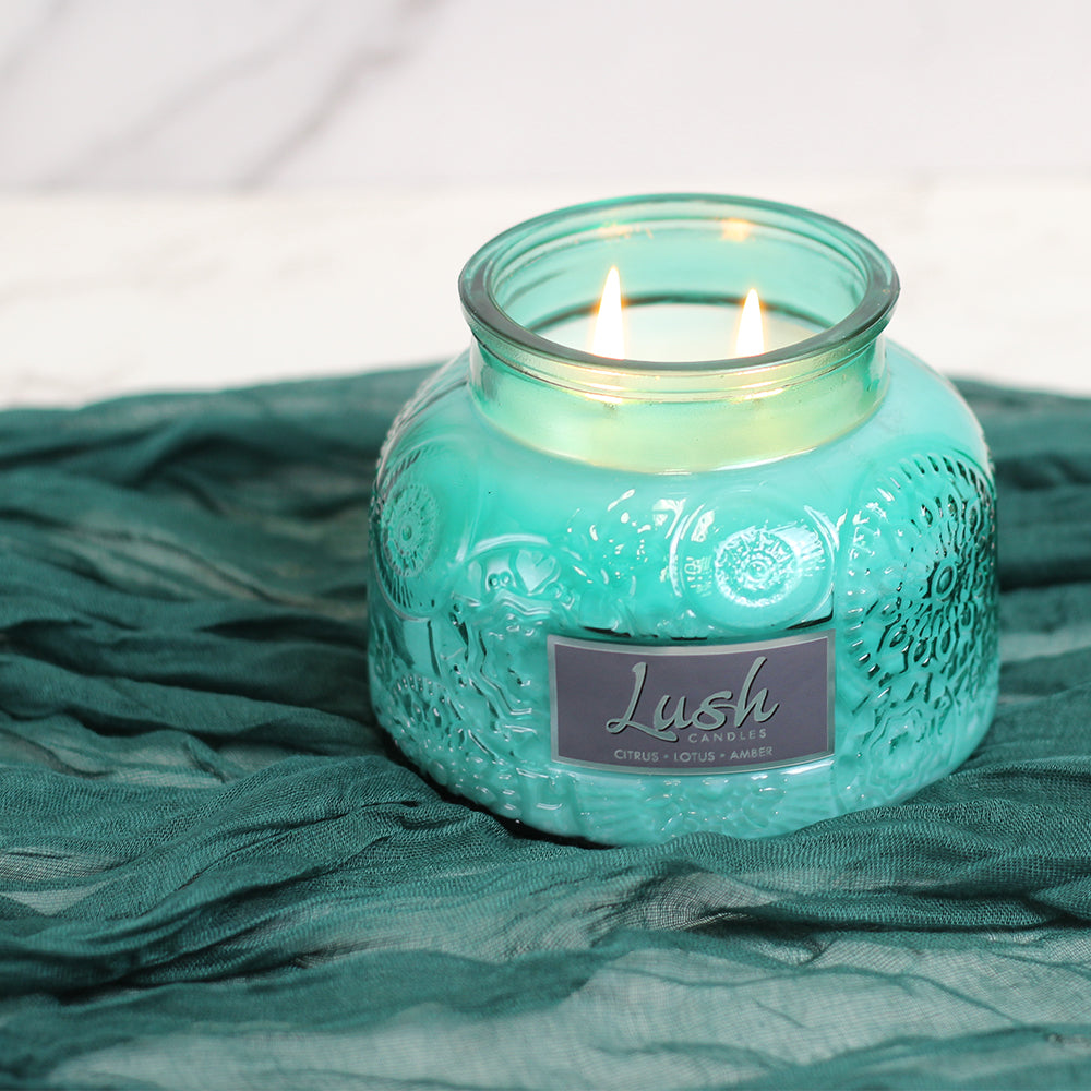 Citrus Lotus Amber - Lush Candle