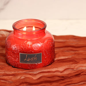 Saffron Sumatra Nutmeg Vanilla - Lush Candle