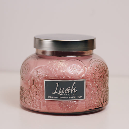 Citron Coconut Eucalyptus Musk - Lush Candle