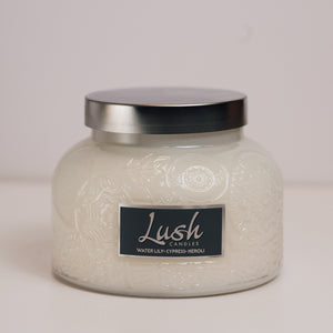 Water Lily Cypress Neroli - Lush Candle