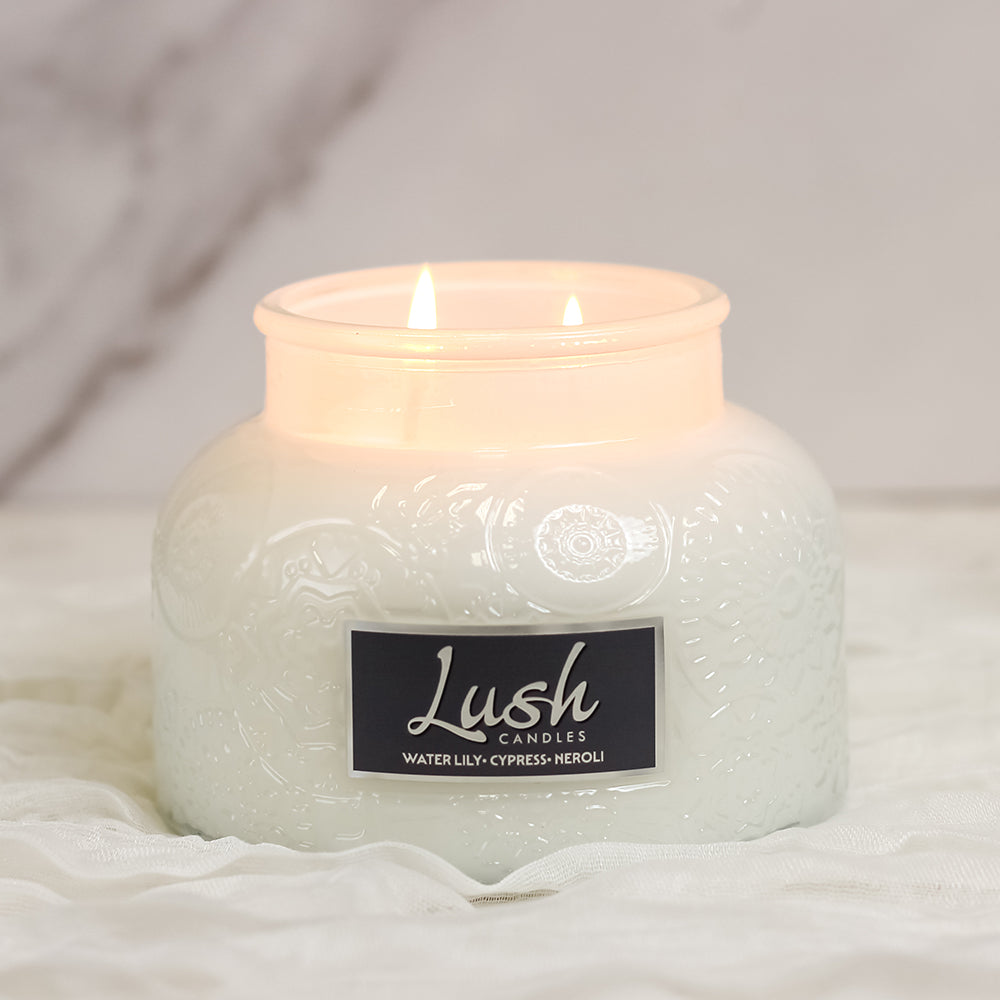 Water Lily Cypress Neroli - Lush Candle