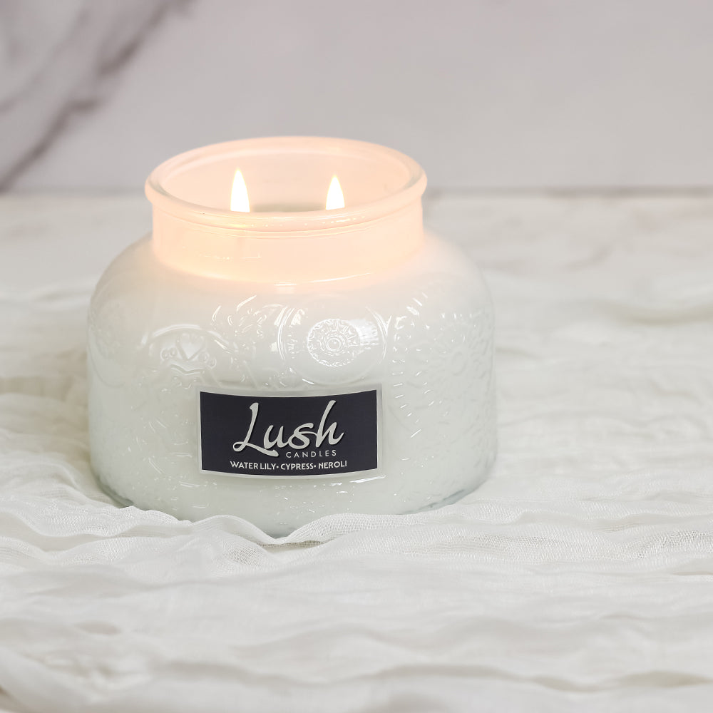 Water Lily Cypress Neroli - Lush Candle