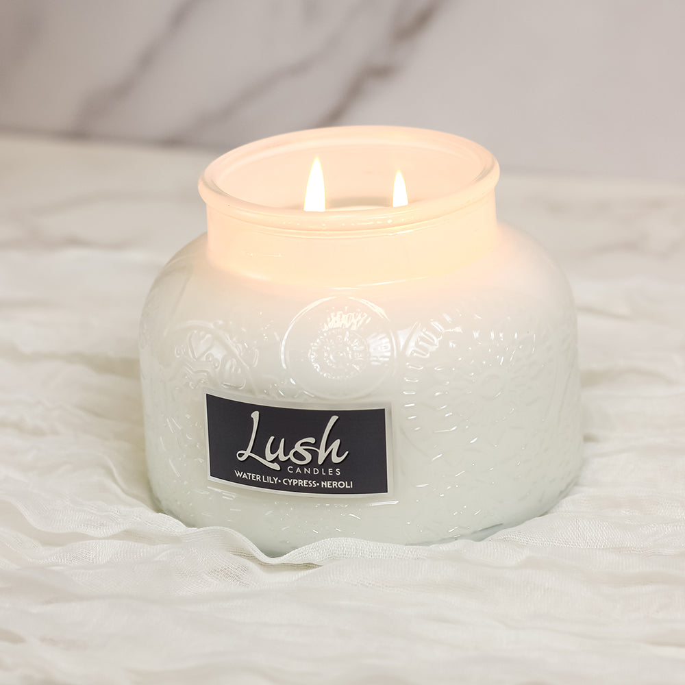 Water Lily Cypress Neroli - Lush Candle