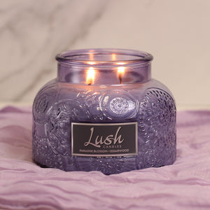 Paradise Blossom Cedarwood - Lush Candle