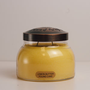 Lemon Butter Pound Cake Scented Candle - 22 oz, Double Wick, Mama Jar