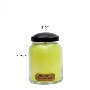 Lemon Butter Pound Cake - 6 oz Baby Candle