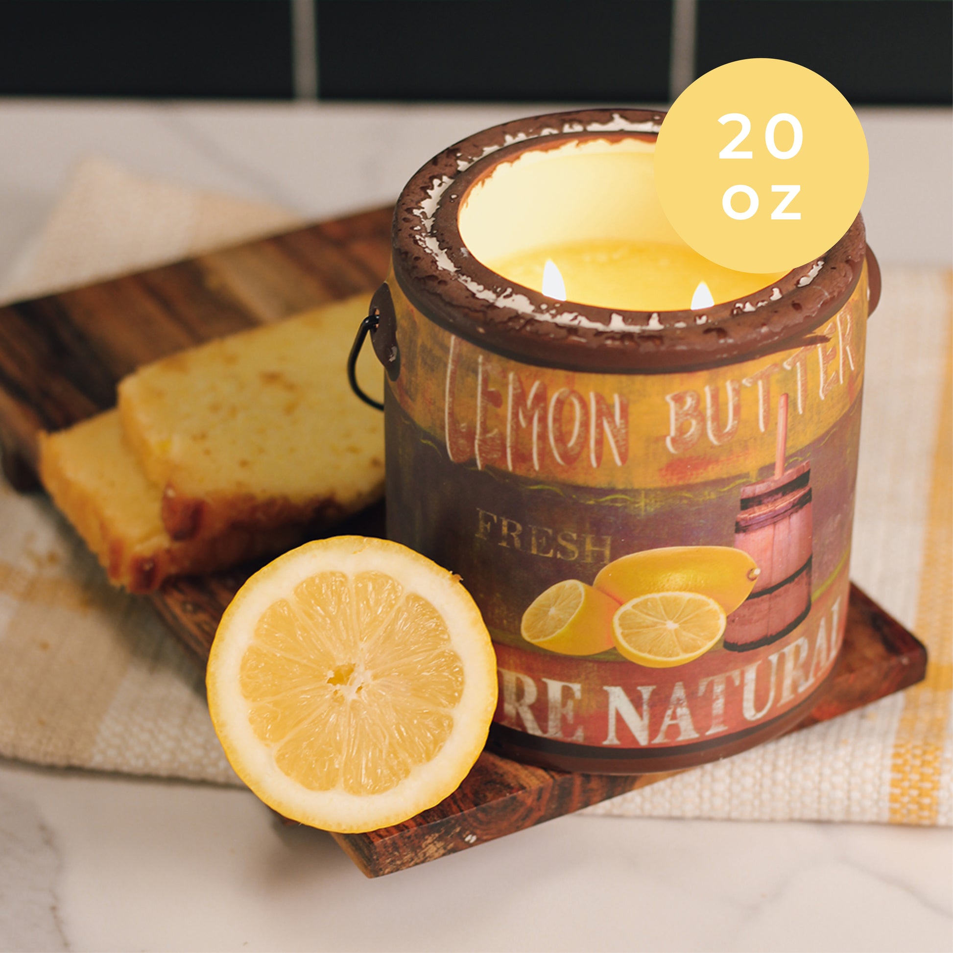 Lemon Butter - Farm Fresh Candle