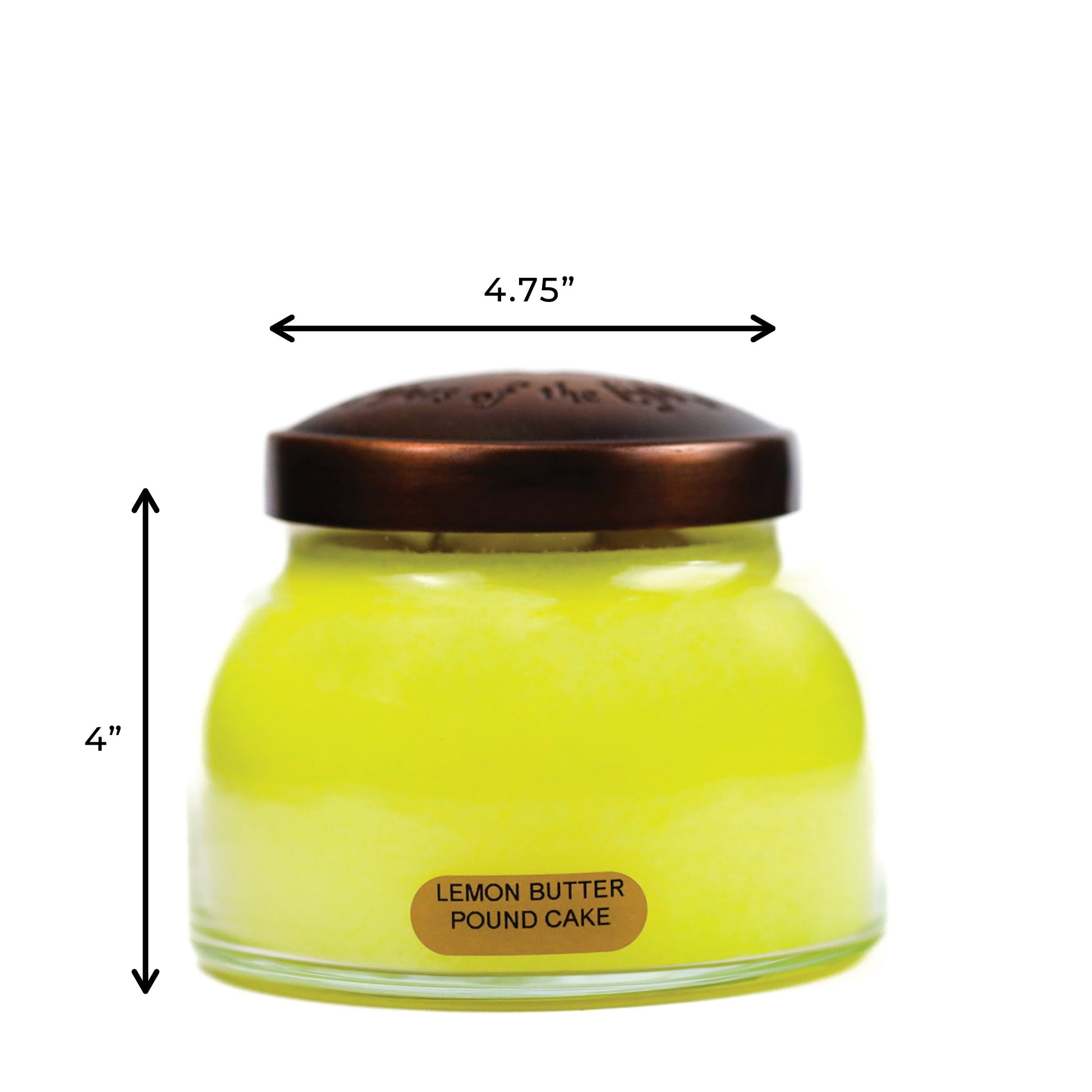 Lemon Butter Pound Cake - 22 oz Mama Candle