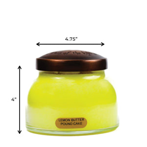 Lemon Butter Pound Cake - 22 oz Mama Candle