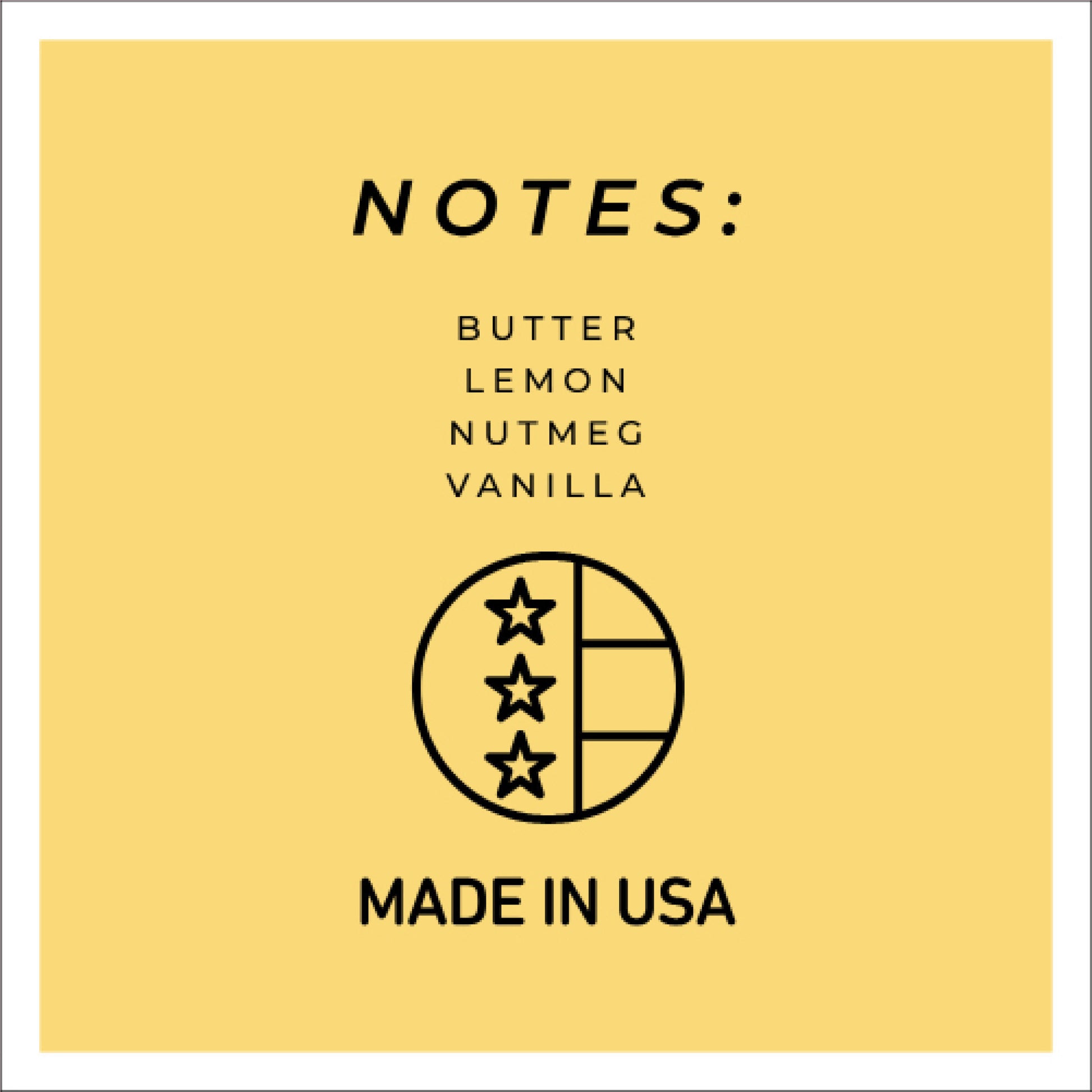 Lemon Butter Pound Cake - 22 oz Mama Candle