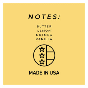 Lemon Butter Pound Cake - 22 oz Mama Candle