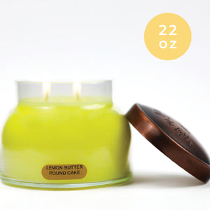 Lemon Butter Pound Cake - 22 oz Mama Candle