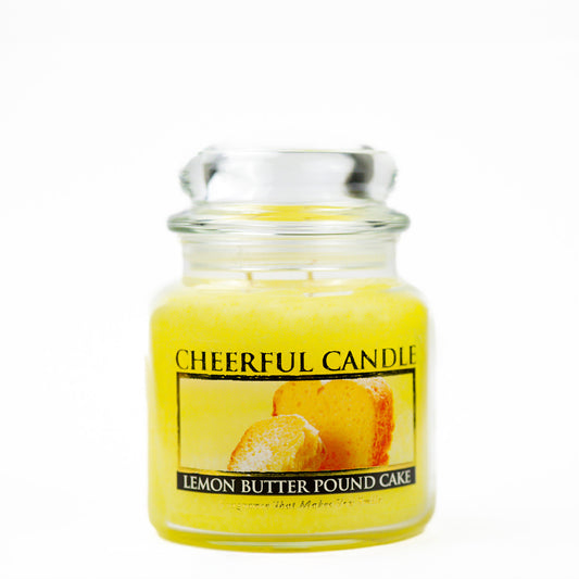 Lemon Butter Pound Cake - 16 oz Cheerful Candle