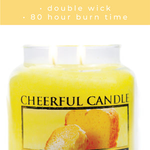 Lemon Butter Pound Cake - 16 oz Cheerful Candle