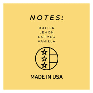Lemon Butter Pound Cake - 16 oz Cheerful Candle