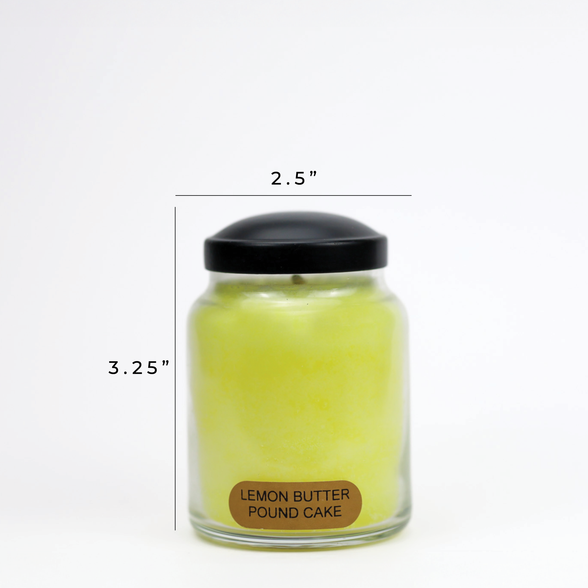 Lemon Butter Pound Cake - 6 oz Baby Candle