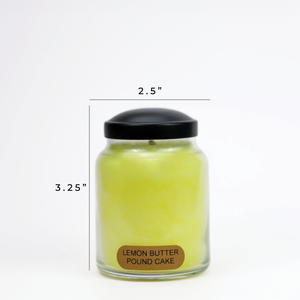 Lemon Butter Pound Cake - 6 oz Baby Candle