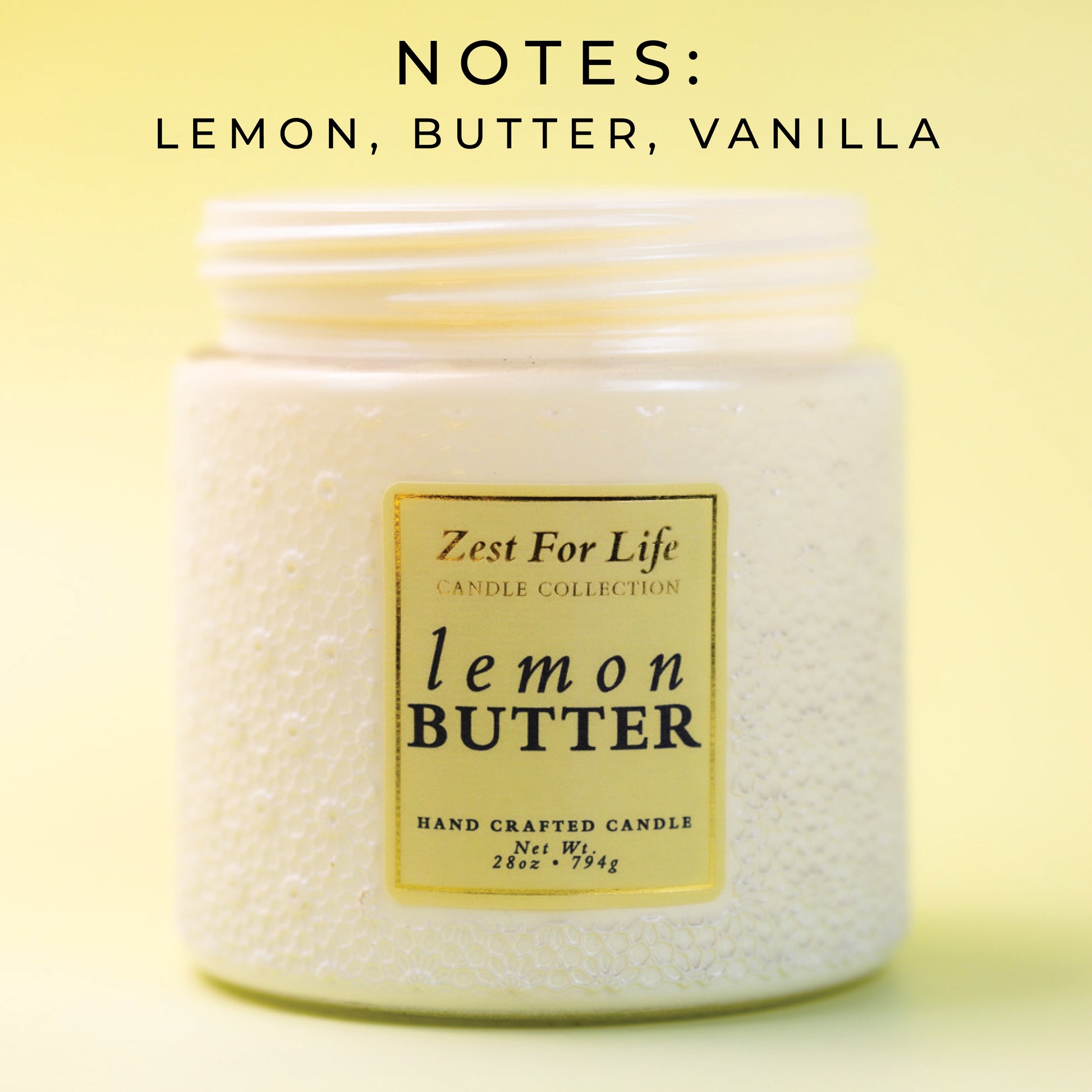 Lemon Butter - Zest For Life Candle