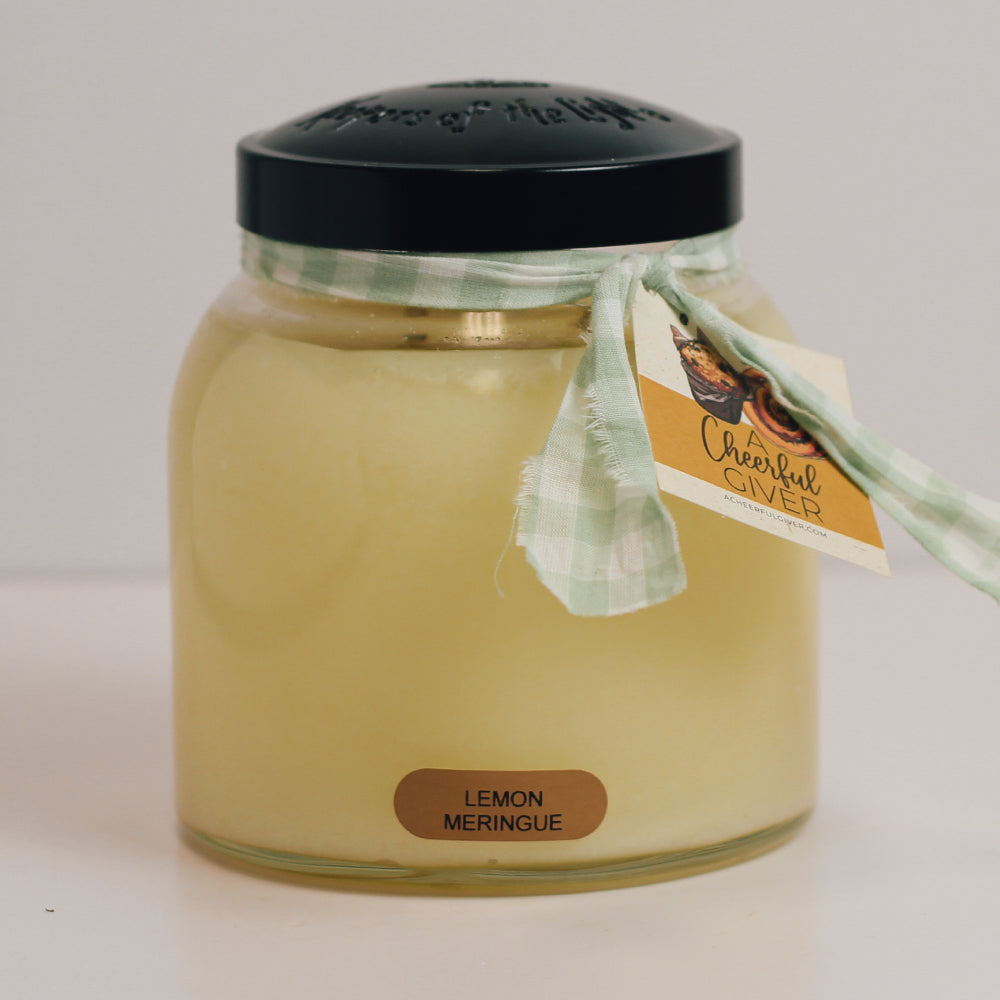 Lemon Meringue - 34 oz Papa Candle