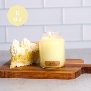 Lemon Meringue - 6 oz Baby Candle