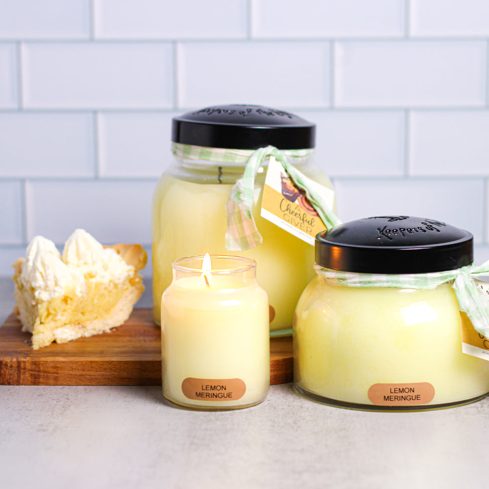 Lemon Meringue - 34 oz Papa Candle