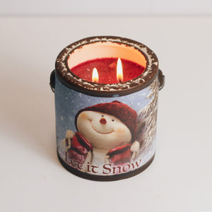 Juicy Apple, Let it Snow - Farm Fresh Candle