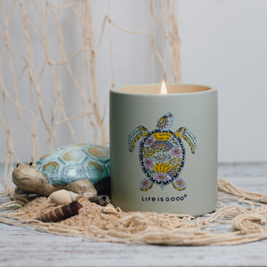 Sea Turtle Doodles - Life is Good® Candle