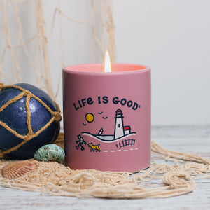 Jake & Rocket Lighthouse Walk - Life is Good® Candle