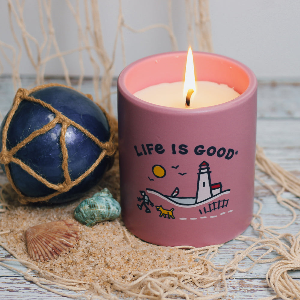 Jake & Rocket Lighthouse Walk - Life is Good® Candle