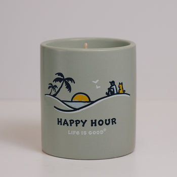 Happy Hour Palm Sunset - Life is Good® Candle