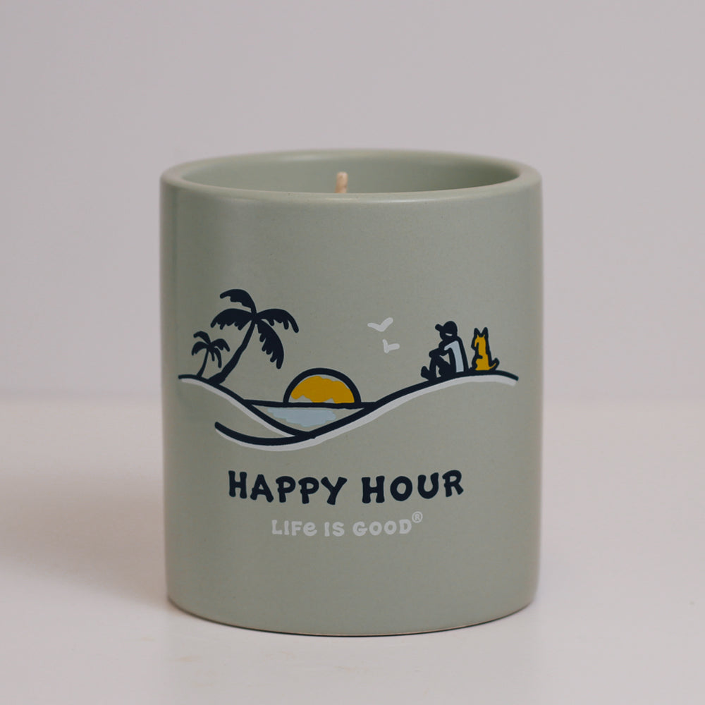 Happy Hour Palm Sunset - Life is Good® Candle