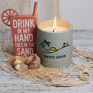 Happy Hour Palm Sunset - Life is Good® Candle