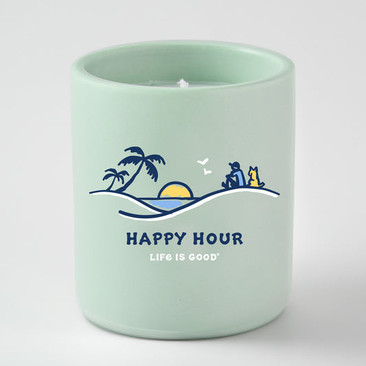 Happy Hour Palm Sunset - Life is Good® Candle