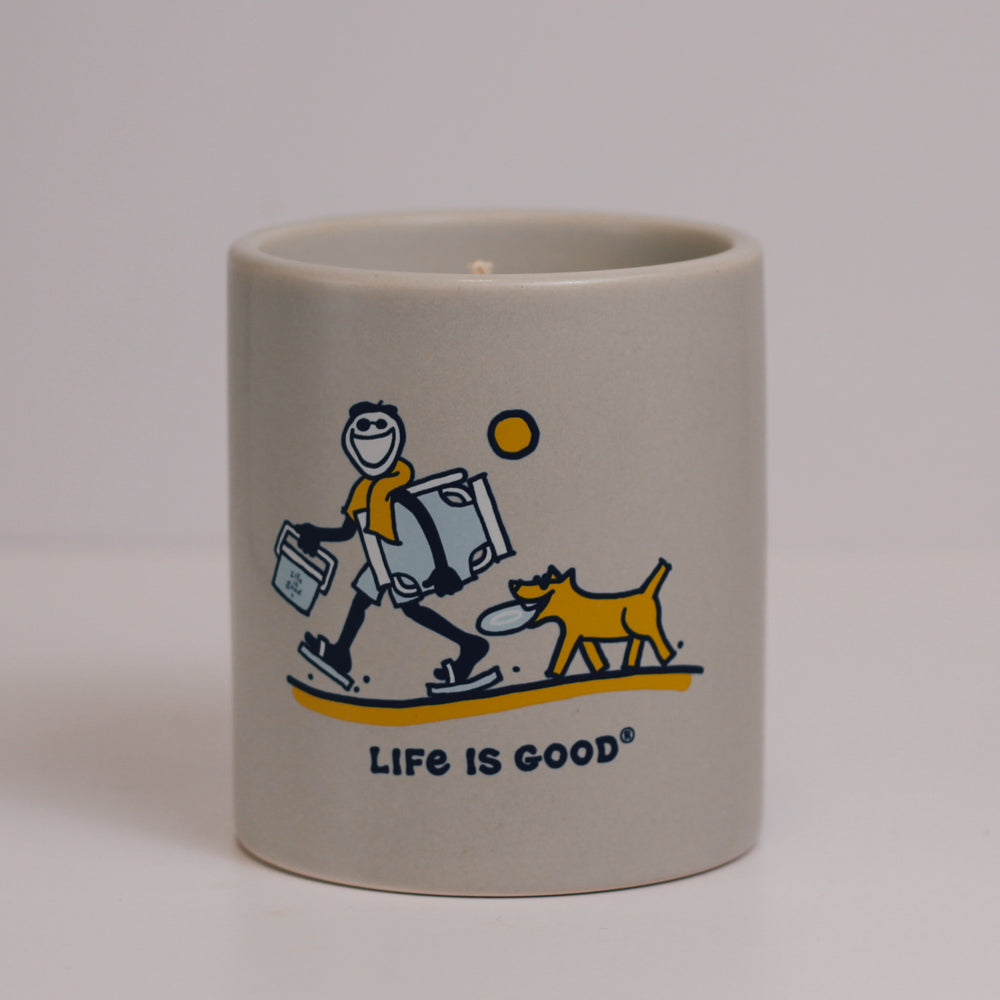 Jake & Rocket Beach His Own - Life is Good® Candle