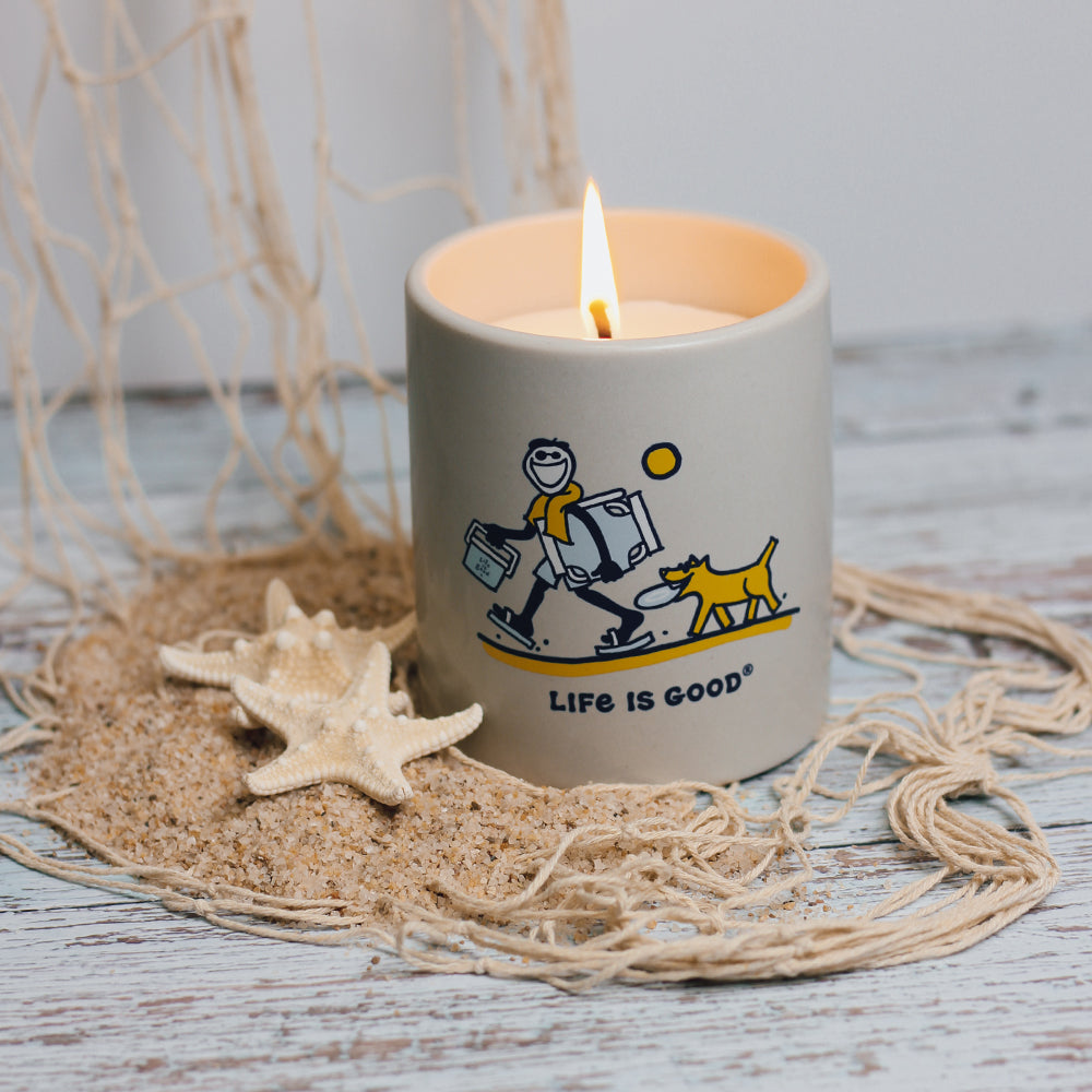 Jake & Rocket Beach His Own - Life is Good® Candle