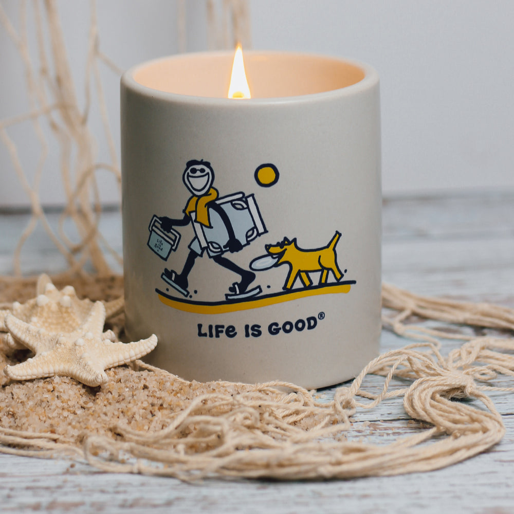 Jake & Rocket Beach His Own - Life is Good® Candle