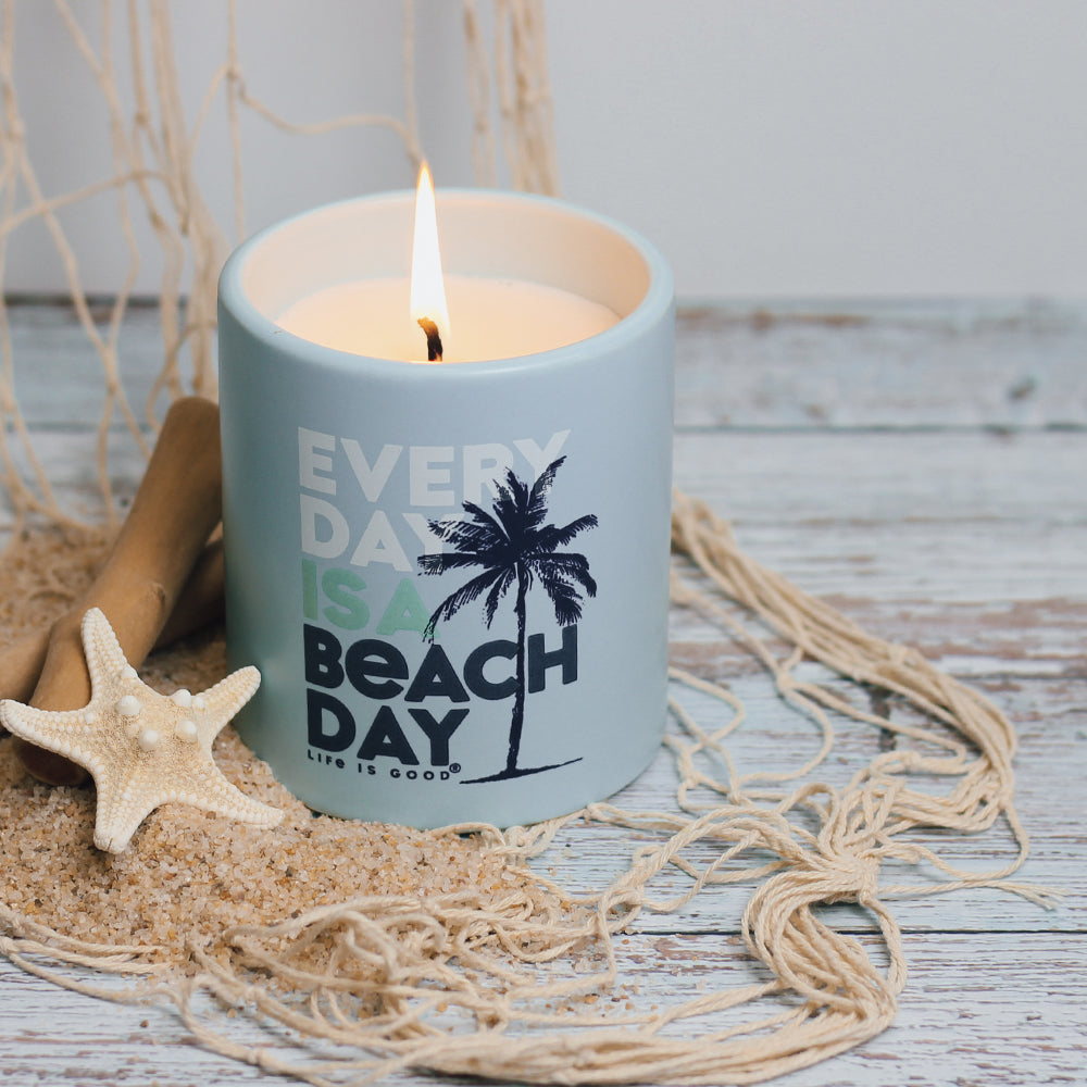 Every Day is a Beach Day Life is Good® Candle